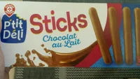 Sticks chocolat au lait