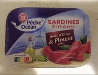SARDINES Entières Huile d'Olive & Piment