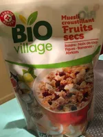 muesli croutillant fruits secs