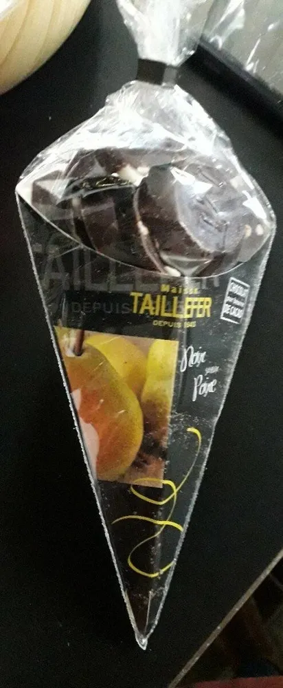 Chocolat noir cœur poire