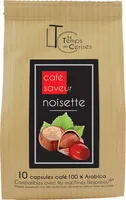 Capsule café saveur noisette sachet de 10-50g