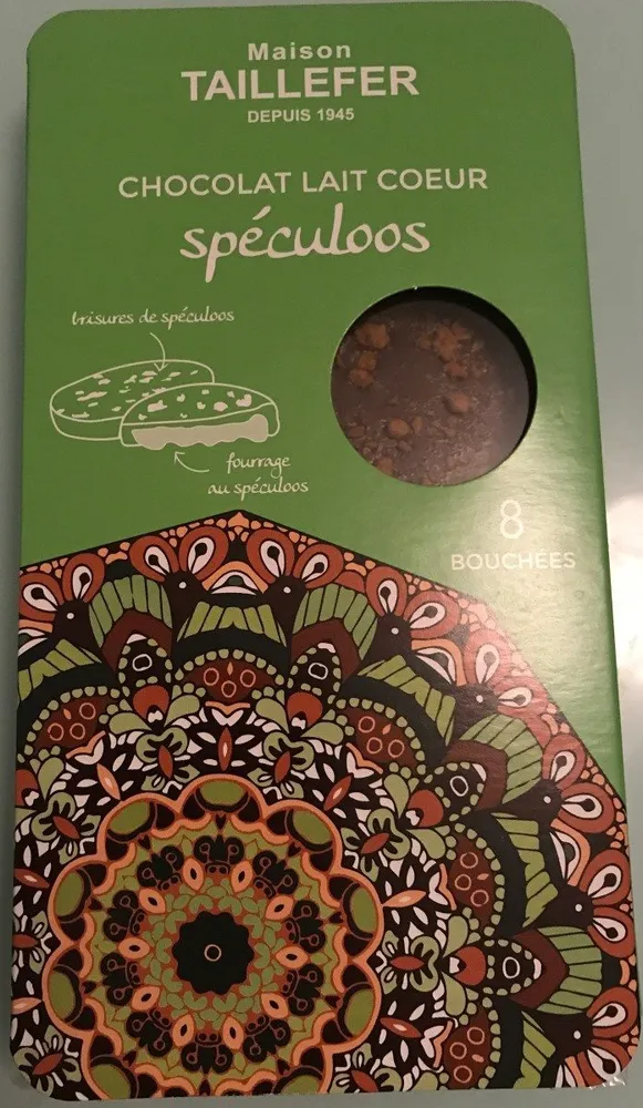Chocolat au Lait Fourré Spéculoos