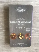 Chocolat mendiant lait noir