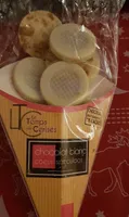 Chocolat blanc coeur spéculoos