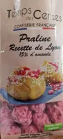 Praline pâtissière 15% d'amande