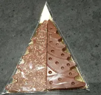 Chocolat au lait et décor de confiserie