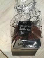 Bouchées de chocolat au lait