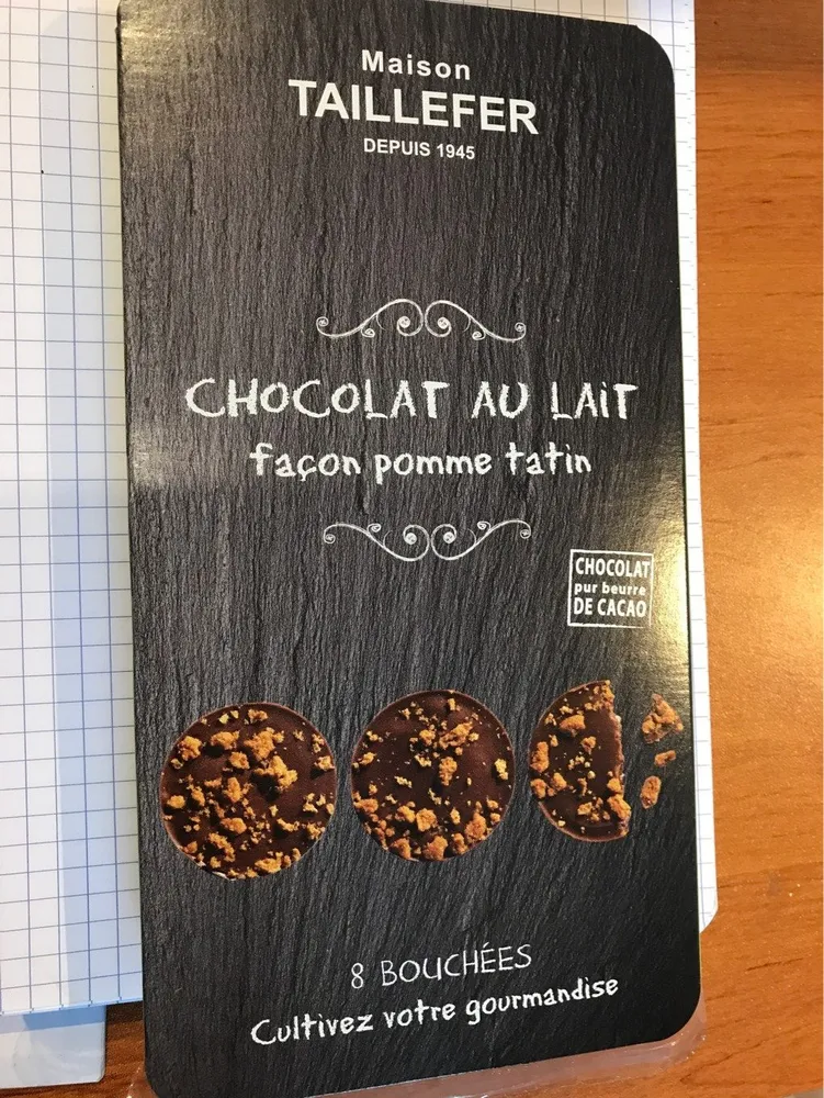 Chocolat facon tatin