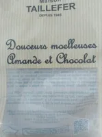 Douceurs moelleuses amande et chocolat