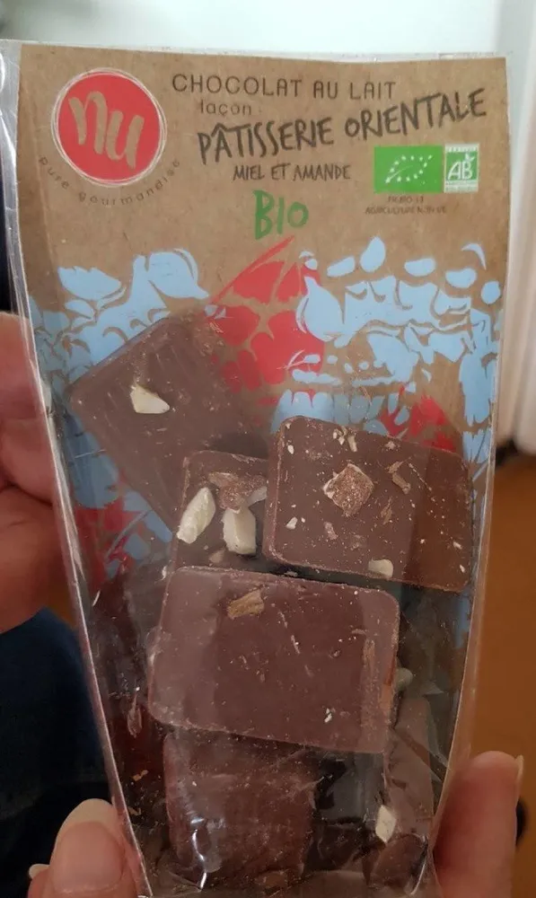 pâtisserie orientale chocolat au lait