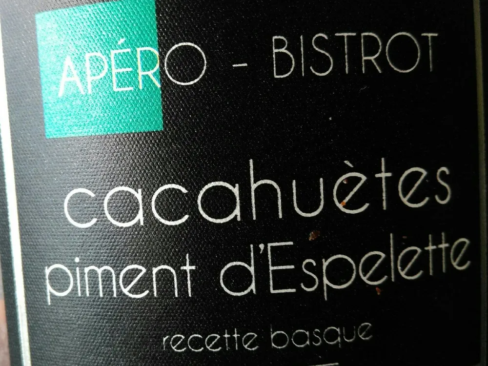 Cacahuètes piment d'Espelette
