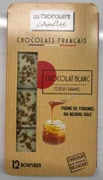 Chocolat Blanc coeur caramel