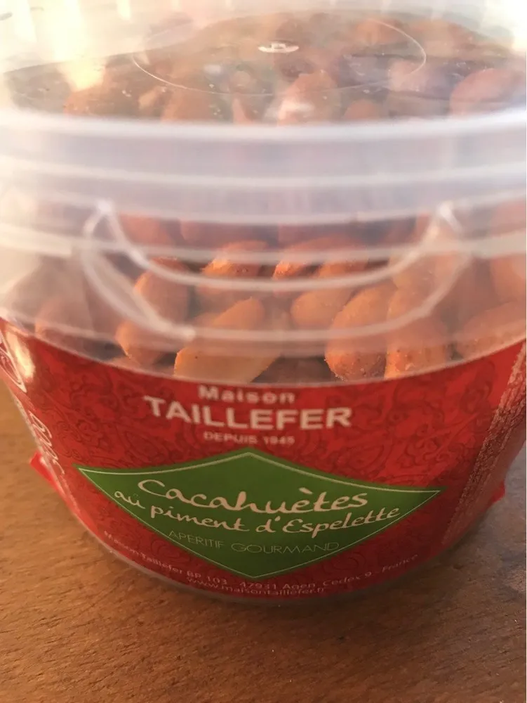 Cacahuètes au piment d'Espelette