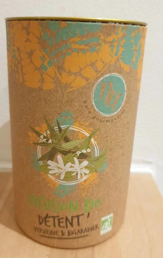 Infusion bio Détent' verveine & bigaradier