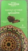 Chocolat lair coeur speculos