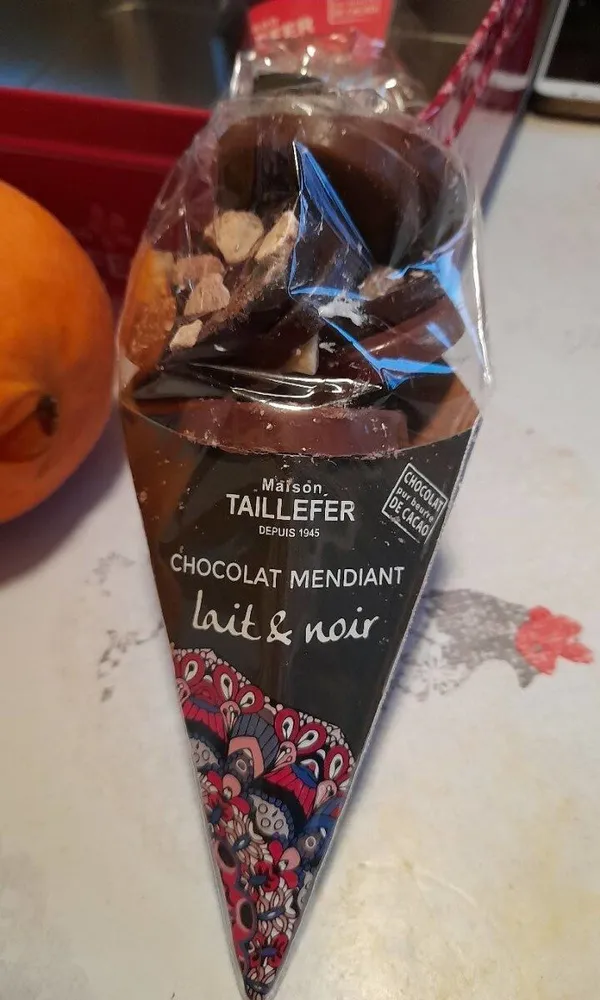 Chocolat mendiant lait et noir