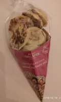 Chocolat blanc fourrage au caramel