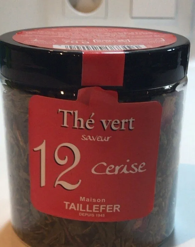 Thé vert cerise