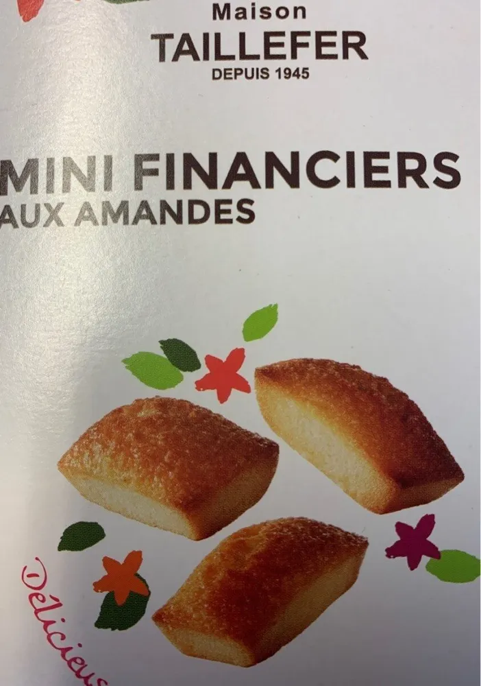 Mini financiers aux amandes