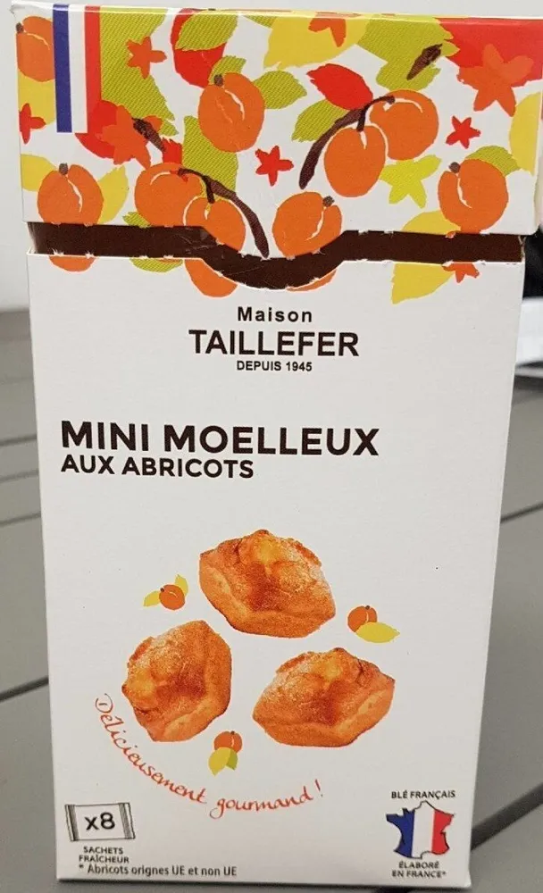Mini moelleux aux abricots