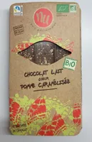 Chocolat lait coeur pomme caramélisée
