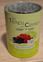 Thé vert saveur fruits rouges citron vert et vanille