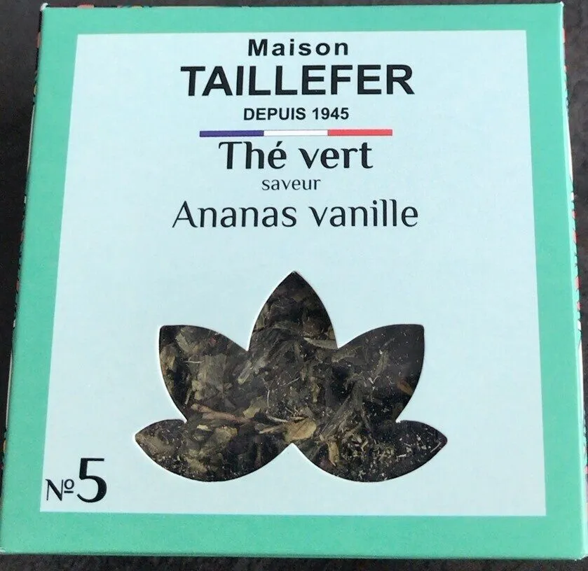 The vert saveur ananas vanille