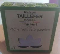 Thé vert saveur fruit de la passion