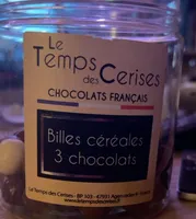 Billes cereales 3 chocolats