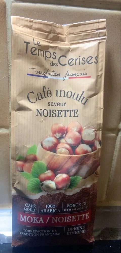 Café moulu saveur Noisette