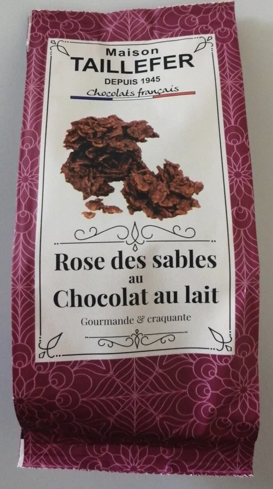 Rose des sables au chocolat au lait