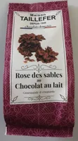 Rose des sables au chocolat au lait