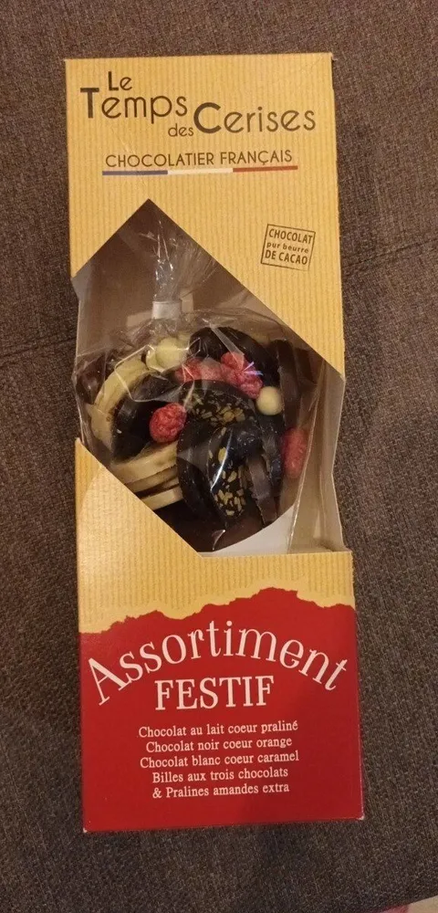 Le temps des cerises assortiment festif