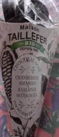 Chocolat noir cranberries amandes & graines de courges