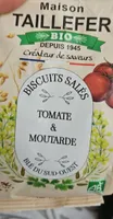 Biscuits salés tomates et moutarde