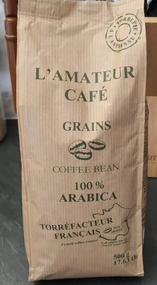 Café torréfié en grains