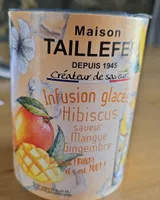 Infusion glacée hibiscus saveur mangue gingembre