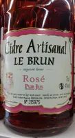 Cidre Artisanal Rosé Pur Jus (4%)