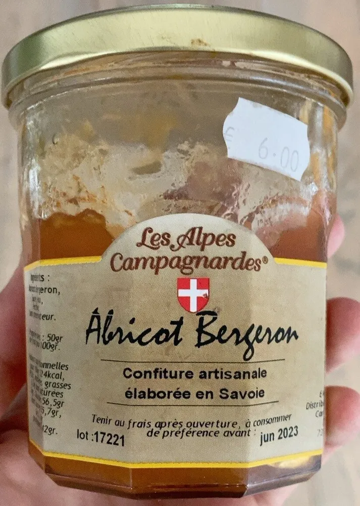 Confiture Abricot Bergeron