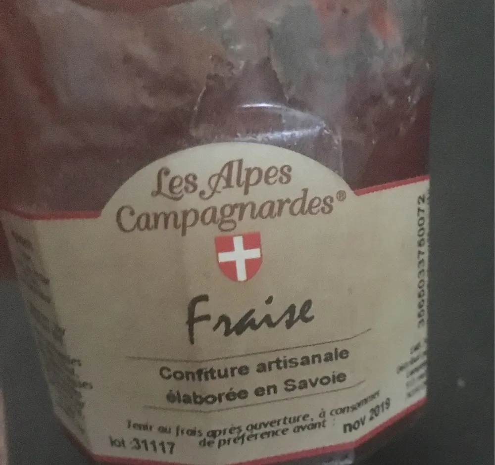 Confiture artisanale Fraise