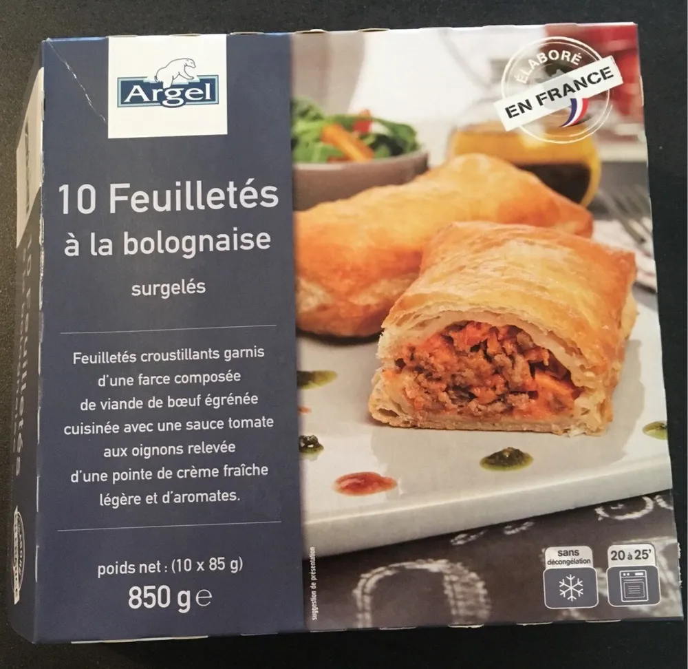 Feuilletes a la Bolognaise