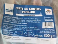 Filets de sardines papillon