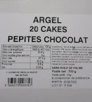 Cakes pépites chocolat