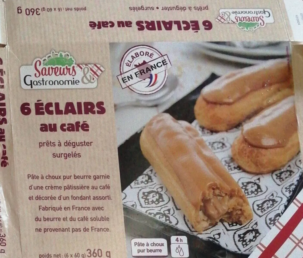 Éclairs au café