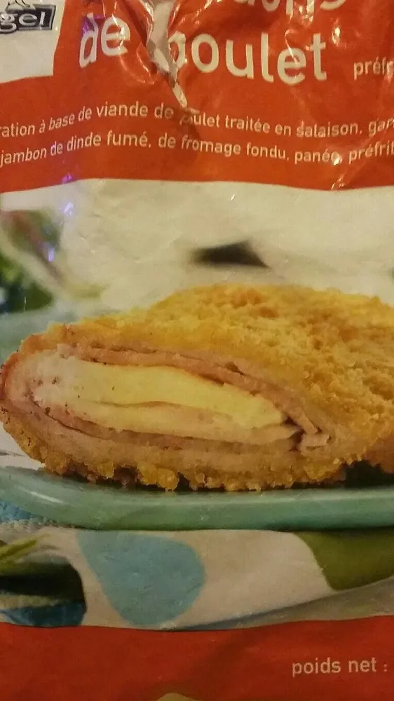 Cordons bleus de poulet