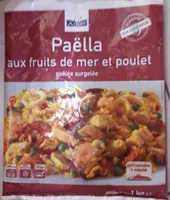 Paella aux fruits de et poulet