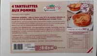 4 tartelettes aux pommes