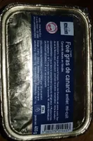 Foie gras de canard entier mi-cuit