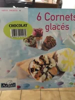 Cornets glacés chocolat