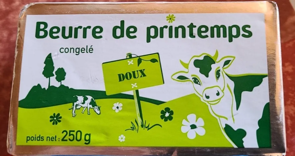 Beurre de printemps